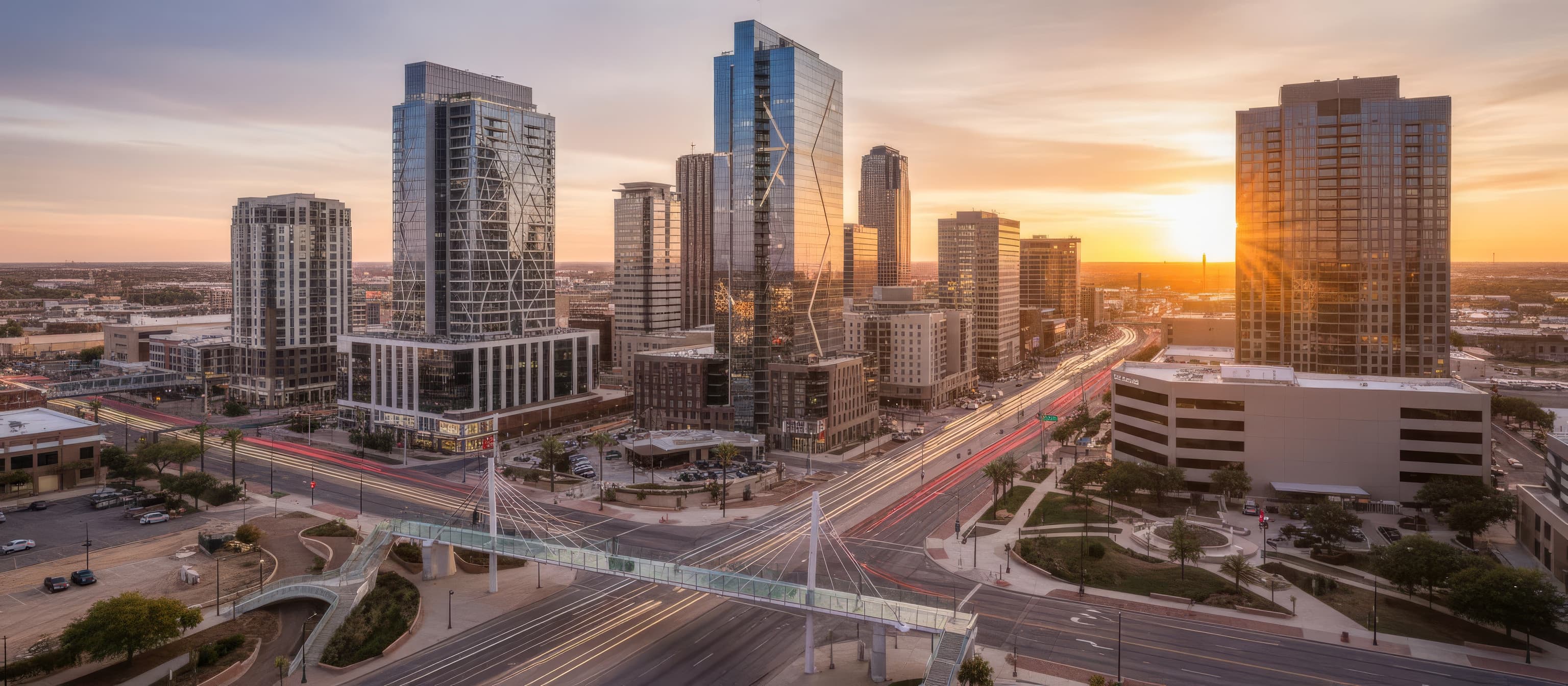 Randall County skyline and cityscape - True North Title service area