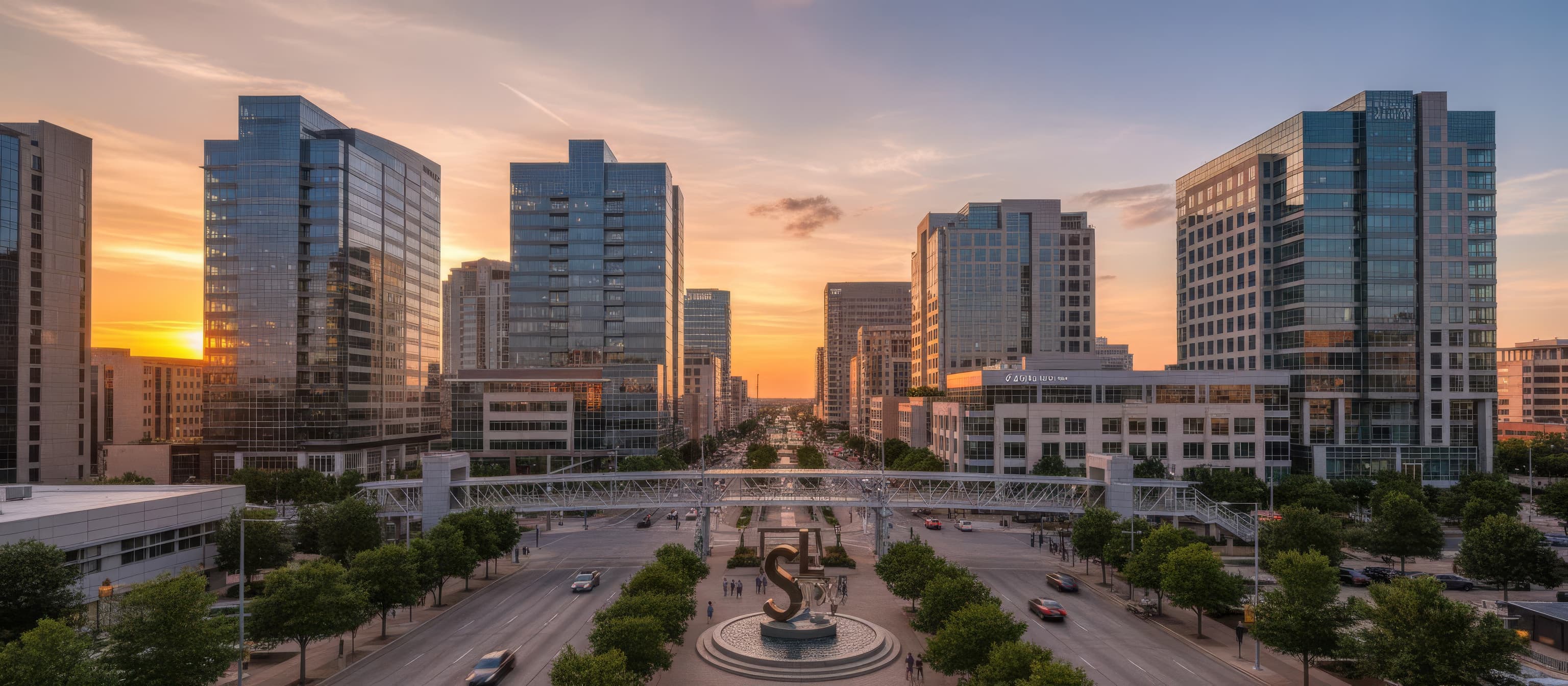 Montgomery County skyline and cityscape - True North Title service area